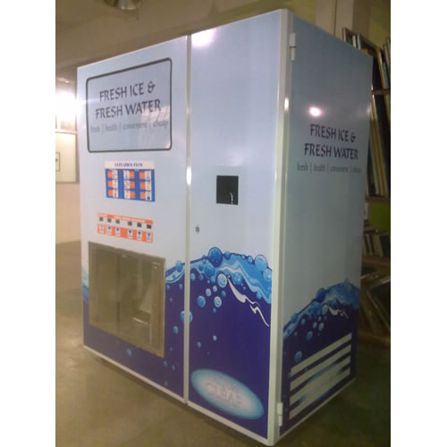 Pure Ice Vending Machine